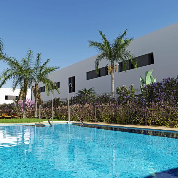 Exterior_Maldivas Residencial_vista piscina comunitaria
